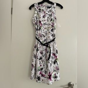 white house black market floral dress